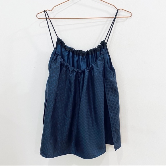 Helmut Lang 100% silk scarf tank top NEW - Picture 2 of 7